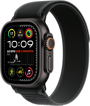 apple watch ultra 2 49mm titan trail schwarz 2 neu