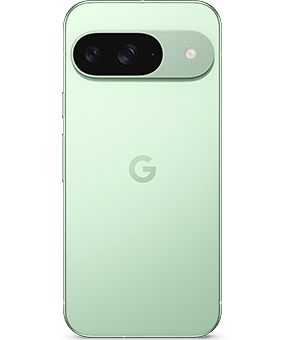 Google Pixel 9 gruen hinten