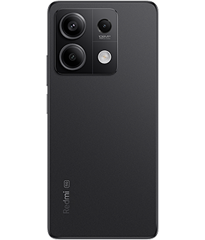 Xiaomi Redmi Note 13 5G Graphite Black hinten