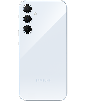 samsung galaxy a35 awesome iceblue hinten