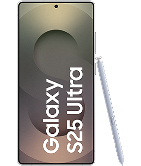 samsung galaxy s25 ultra titanium whitesilver vorne