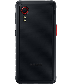 samsung galaxy xcover 5 enterprise edition schwarz hinten 1