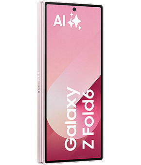 samsung galaxy z fold6 pink seite