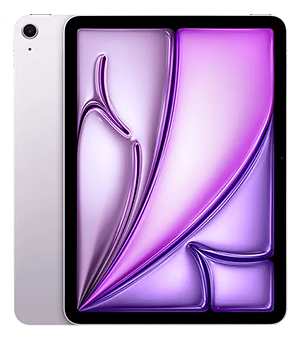 apple 11 ipad air 2024 violett vorne